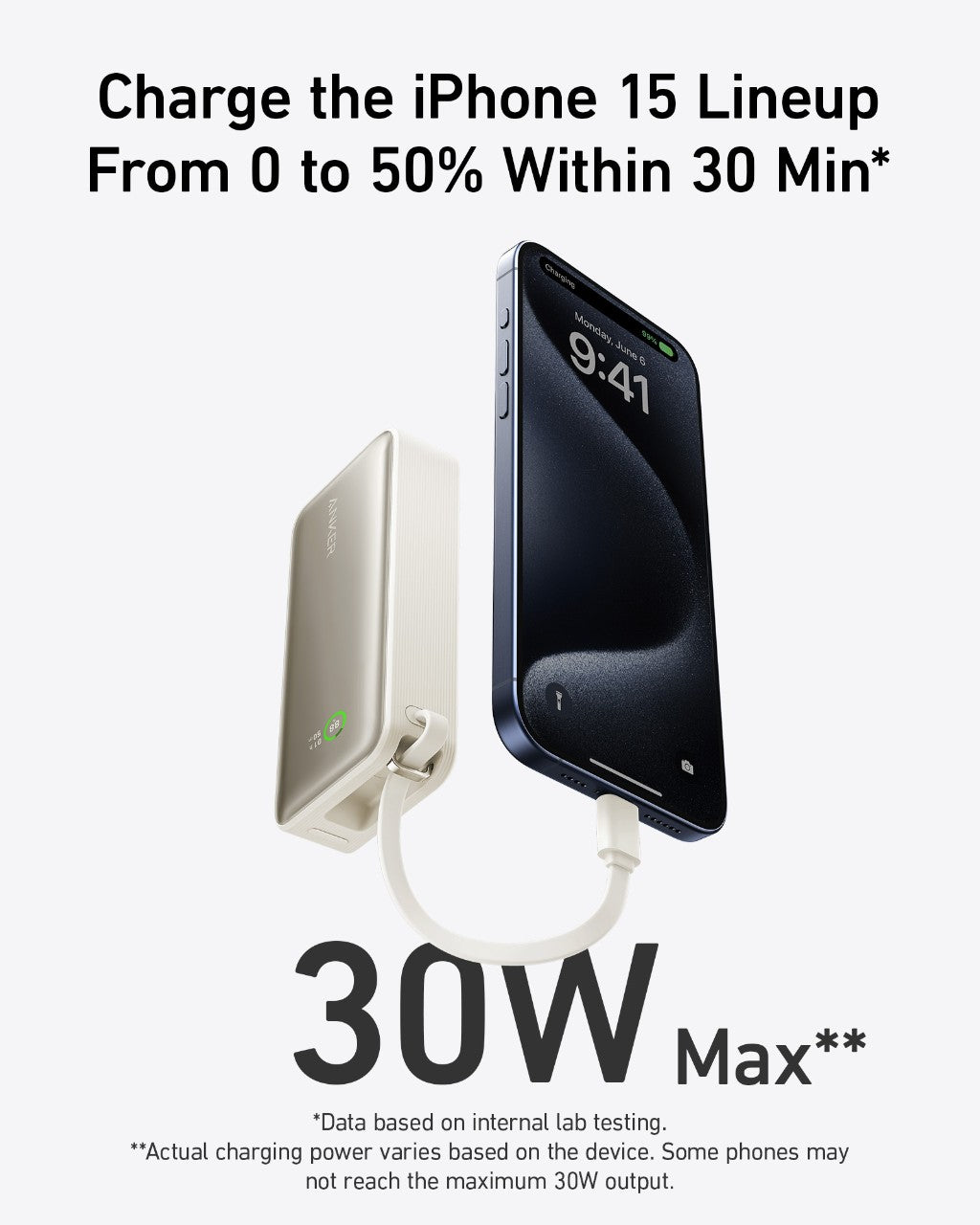 Anker Nano Power Bank 30W