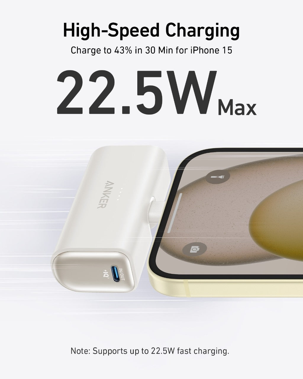Anker Nano Power Bank 22.5W