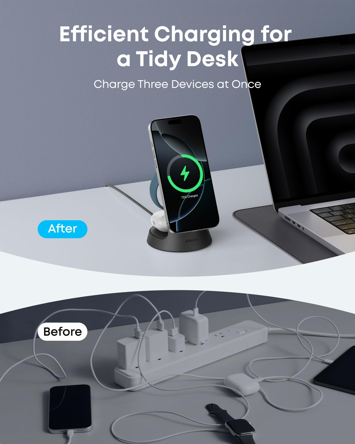 Anker MagGo 3-in-1 Charging Station