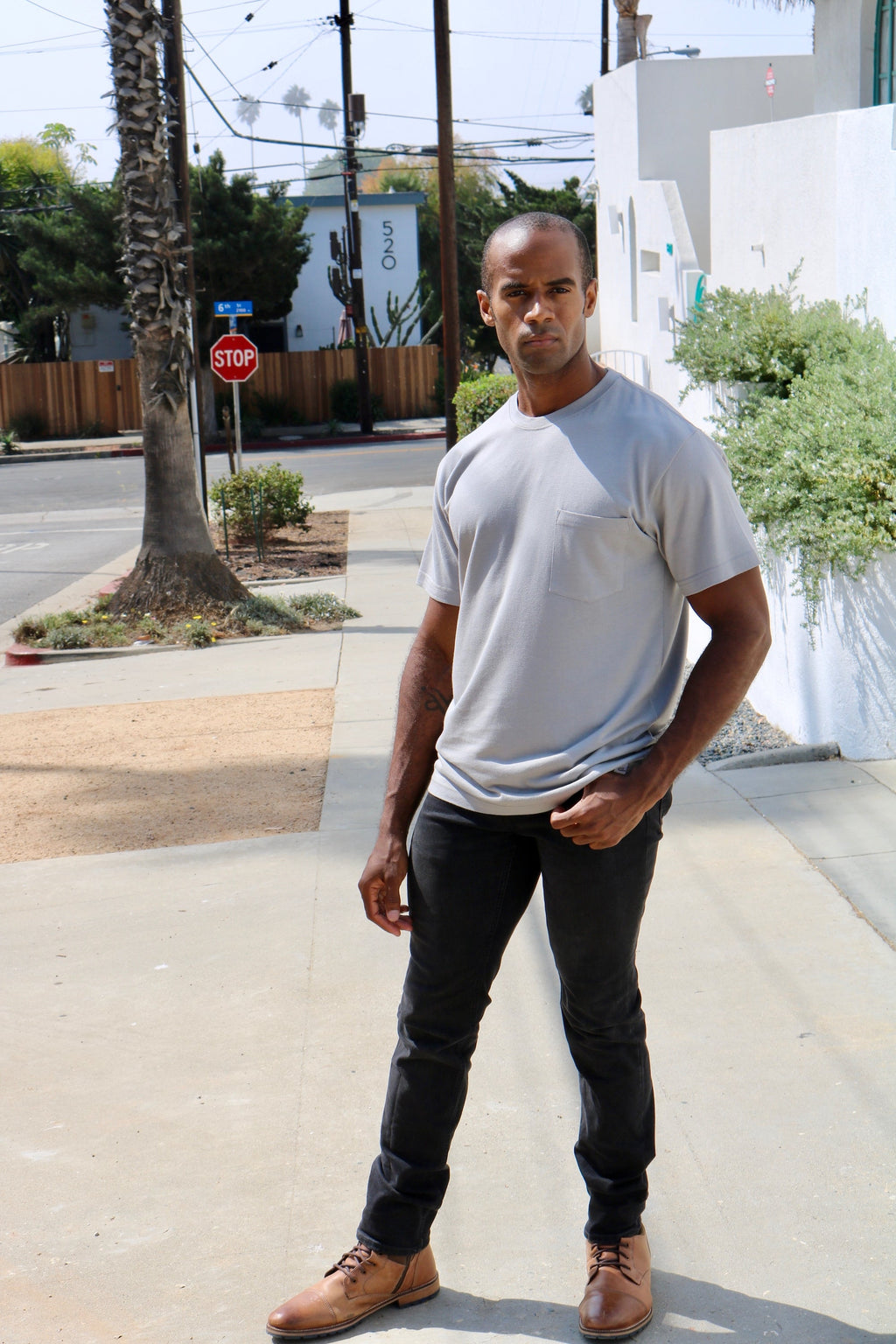 Men's Bamboo Pocket Tee
