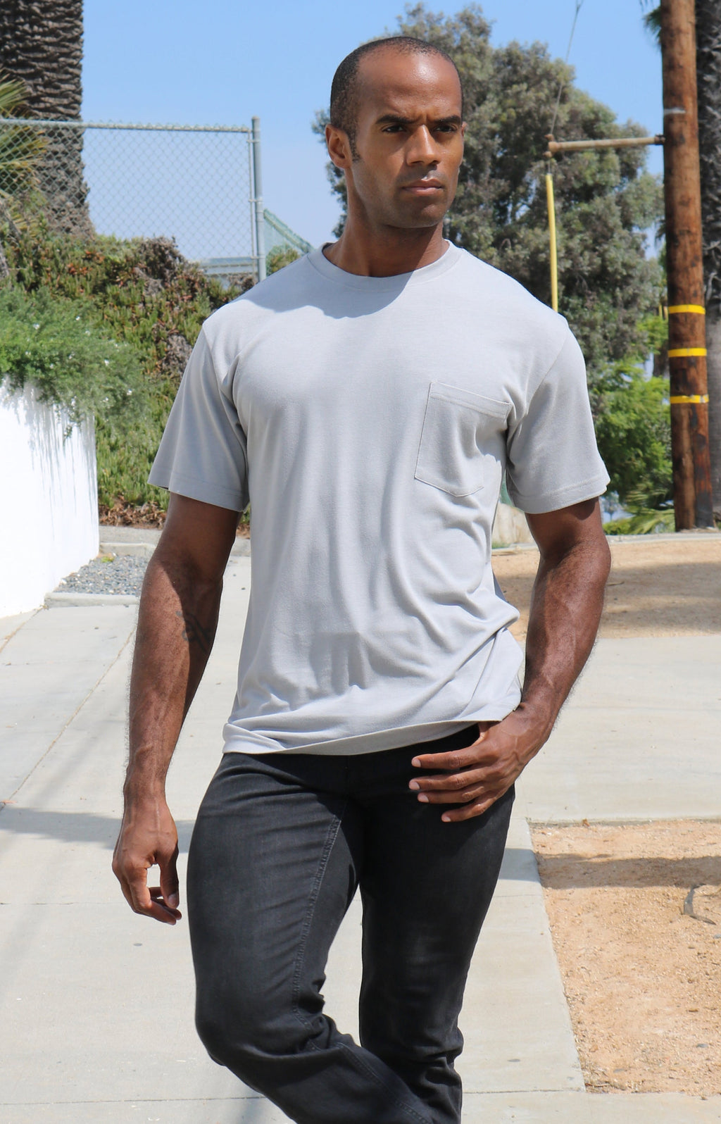 Men's Bamboo Pocket Tee