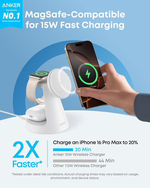 Anker MagGo 3-in-1 Charging Station