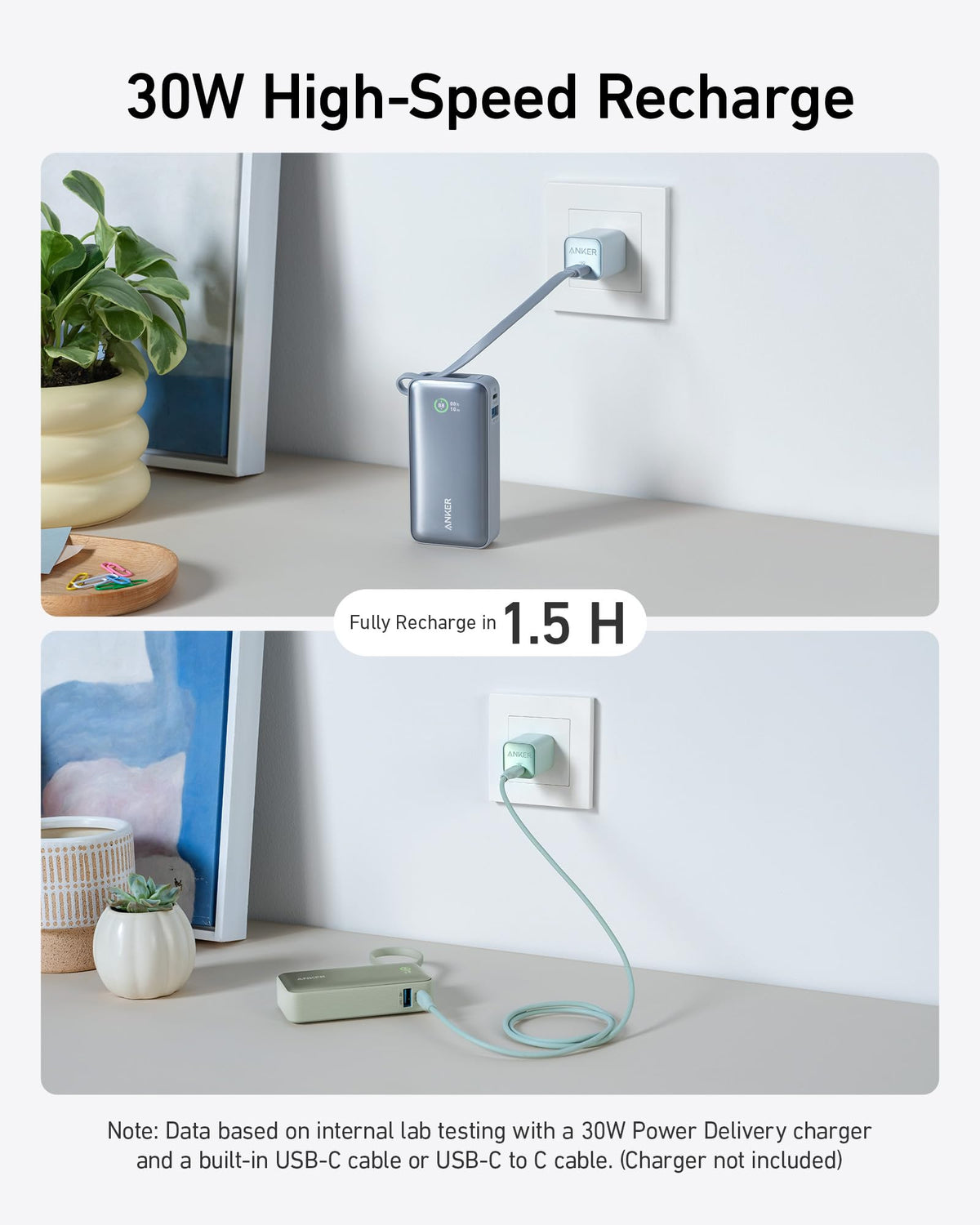Anker Nano Power Bank 30W